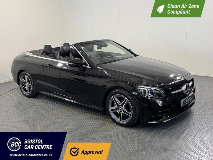 Mercedes-Benz C Class 2.0 C220d AMG Line (Premium) Cabriolet G-Tronic+ Euro 6 (s/s) 2dr