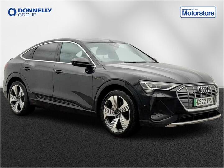 Audi E-tron 50 S Line Sportback Auto Quattro 5dr 71.2kWh (11kW Charger)