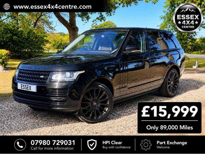 Land Rover RANGE ROVER 3.0 TD V6 Vogue Auto 4WD Euro 6 (s/s) 5dr
