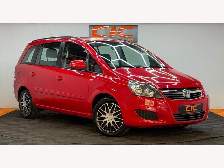 Vauxhall Zafira 1.7 CDTi EcoFLEX Exclusiv Euro 5 5dr (SNav)