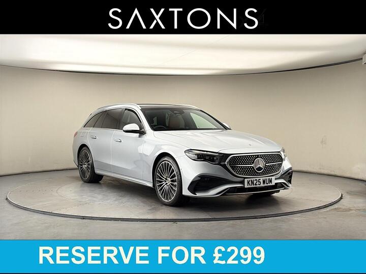 Mercedes-Benz E Class 2.0 E300de 25.4kWh AMG Line (Premium Plus) G-Tronic+ Euro 6 (s/s) 5dr Mercedes-Benz E Class 2.0 E300de 25.4kWh AMG Line (Premium Plus) G-Tronic+ Euro 6 (s/s) 5dr