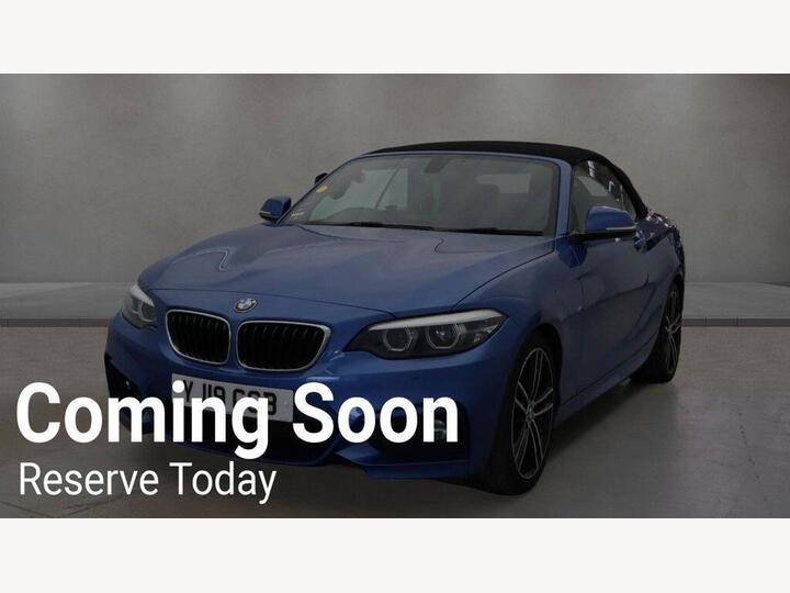BMW 2 Series 2.0 225d M Sport Auto Euro 6 (s/s) 2dr