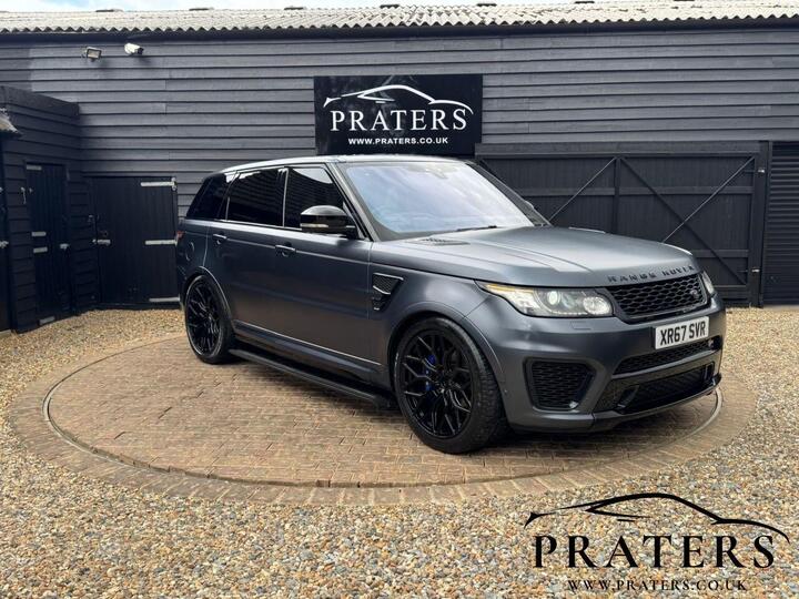Land Rover RANGE ROVER SPORT 5.0 V8 SVR Auto 4WD Euro 6 (s/s) 5dr