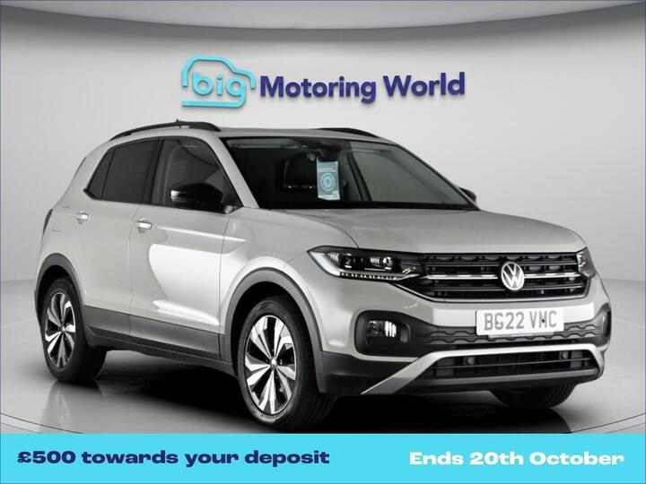 Volkswagen T-Cross 1.0 TSI Black Edition Euro 6 (s/s) 5dr