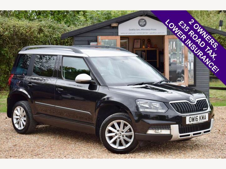 Skoda YETI 1.6 TDI GreenLine II SE Outdoor Euro 5 (s/s) 5dr