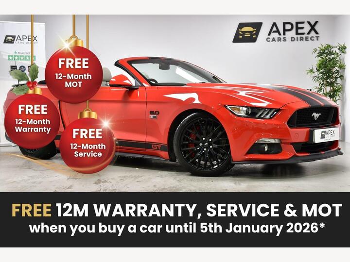 Ford Mustang 5.0 V8 GT SelShift Euro 6 2dr