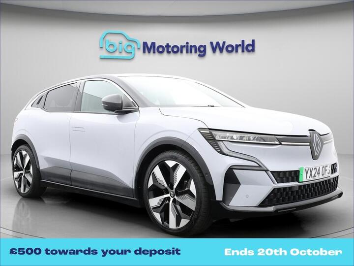 Renault Megane E-Tech 60kWh Techno+ Auto 5dr (optimum Charge)