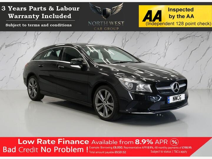 Mercedes-Benz CLA 1.6 CLA180 Sport Shooting Brake Euro 6 (s/s) 5dr Mercedes-Benz CLA 1.6 CLA180 Sport Shooting Brake Euro 6 (s/s) 5dr