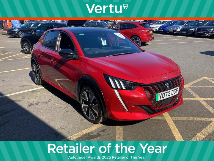 Peugeot E-208 50kWh GT Premium Auto 5dr (7kW Charger)