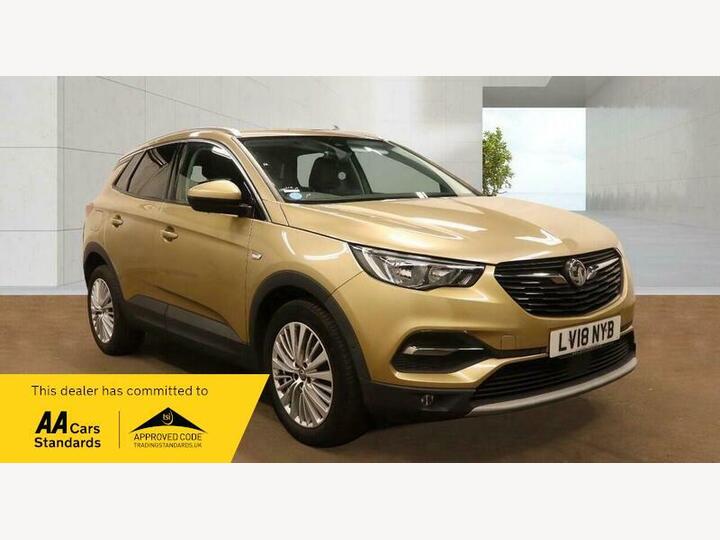 Vauxhall Grandland X 1.2 Turbo Sport Nav Euro 6 (s/s) 5dr
