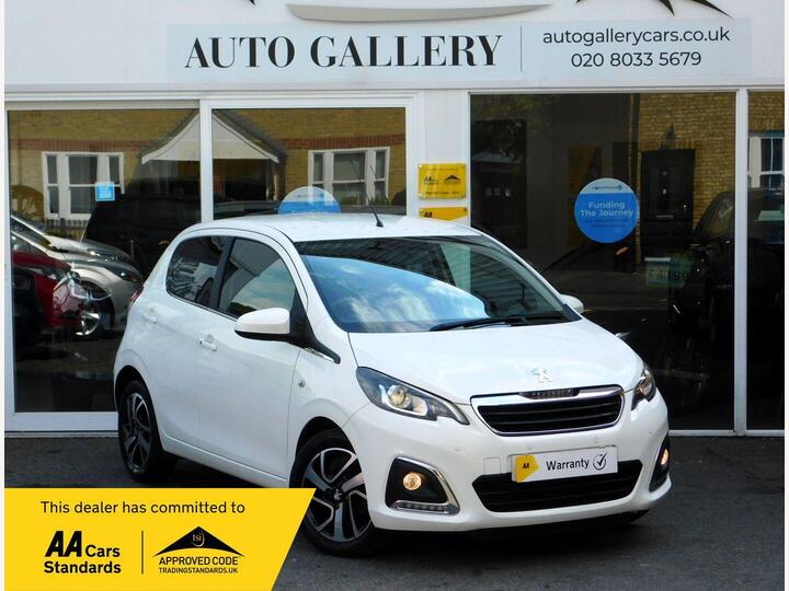 Peugeot 108 1.2 PureTech Allure Euro 6 5dr Peugeot 108 1.2 PureTech Allure Euro 6 5dr