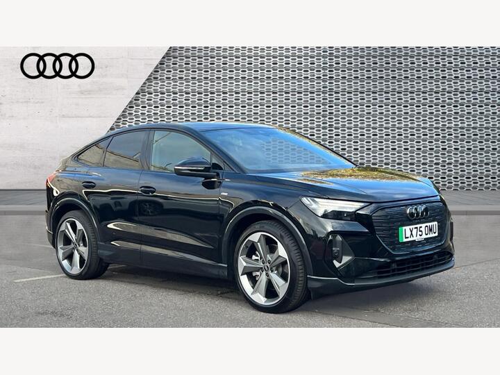 Audi Q4 E-tron 45 Black Edition Sportback Auto 5dr 82kWh