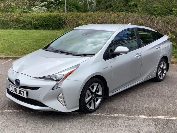 Toyota PRIUS 1.8 VVT-h Business Edition Plus CVT Euro 6 (s/s) 5dr (15in Alloy)