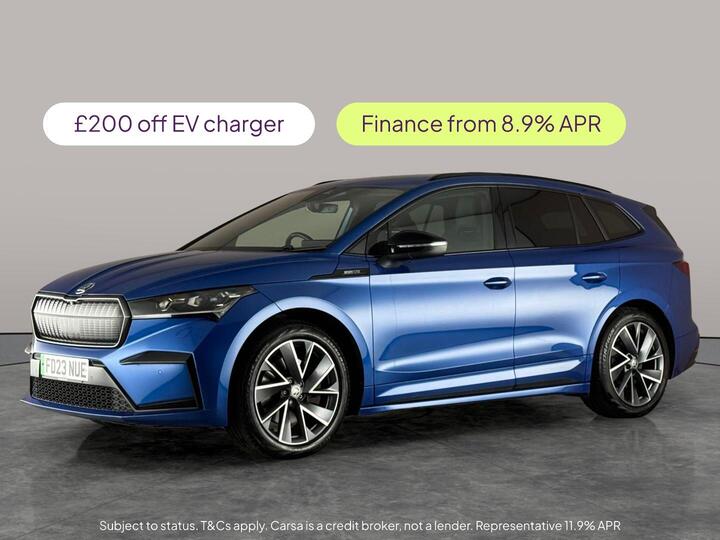 Skoda Enyaq IV 82kWh 80x SportLine Auto 4WD 5dr (DC125kW)