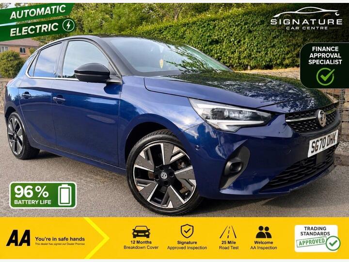 Vauxhall Corsa Electric 50kWh Elite Nav Auto 5dr (7.4Kw Charger)