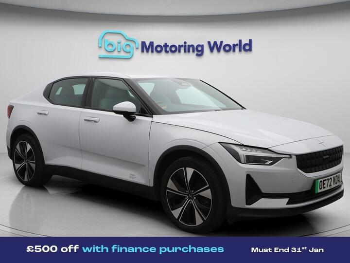 Polestar Polestar 2 Dual Motor 78kWh Long Range Fastback Auto 4WDE 5dr