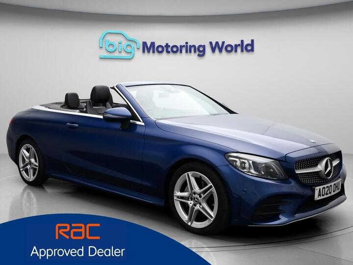 Mercedes-Benz C Class 1.5 C200 MHEV AMG Line (Premium) Cabriolet G-Tronic+ Euro 6 (s/s) 2dr