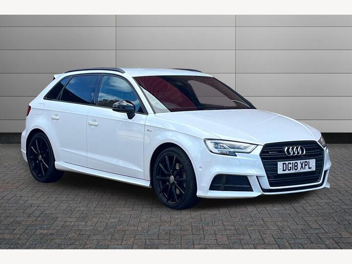 Audi A3 2.0 TFSI Black Edition Sportback S Tronic Quattro Euro 6 (s/s) 5dr