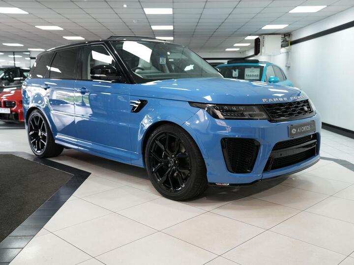 Land Rover RANGE ROVER SPORT 5.0 P575 V8 SVR Auto 4WD Euro 6 (s/s) 5dr Land Rover RANGE ROVER SPORT 5.0 P575 V8 SVR Auto 4WD Euro 6 (s/s) 5dr