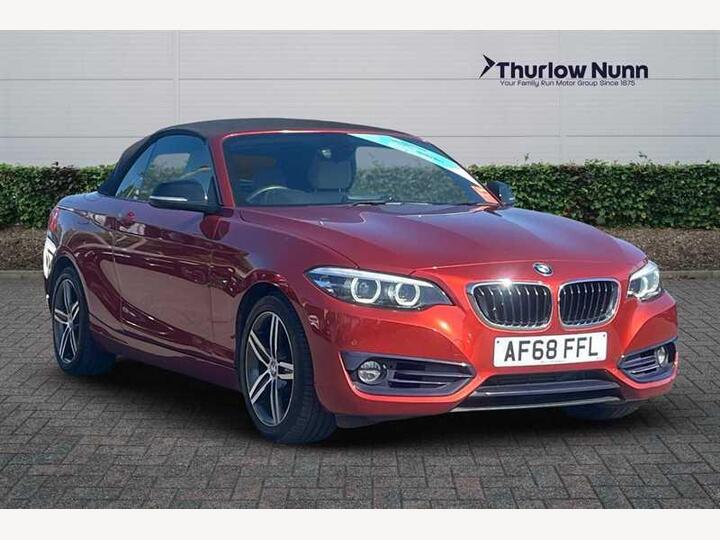 BMW 2 Series 1.5 218i Sport Auto Euro 6 (s/s) 2dr