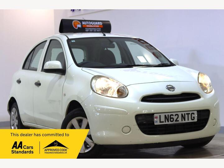 Nissan Micra 1.2 12V Acenta CVT Euro 5 5dr Nissan Micra 1.2 12V Acenta CVT Euro 5 5dr