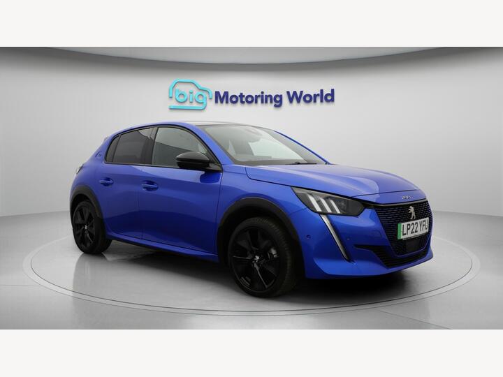 Peugeot E-208 50kWh GT Auto 5dr (7kW Charger)