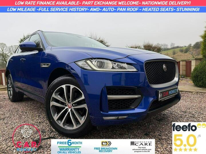 Jaguar F-PACE 2.0 P250i R-Sport Auto AWD Euro 6 (s/s) 5dr