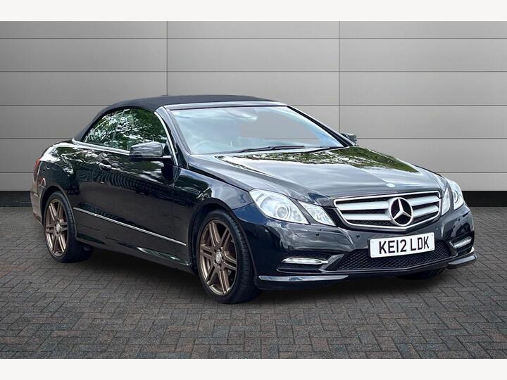 Mercedes-Benz E Class 2.1 E250 CDI BlueEfficiency Sport Cabriolet G-Tronic+ Euro 5 (s/s) 2dr