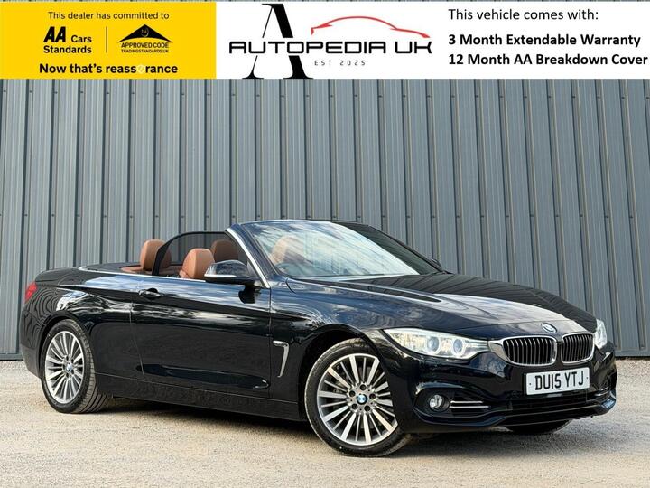 BMW 4 Series 3.0 435i Luxury Euro 6 (s/s) 2dr
