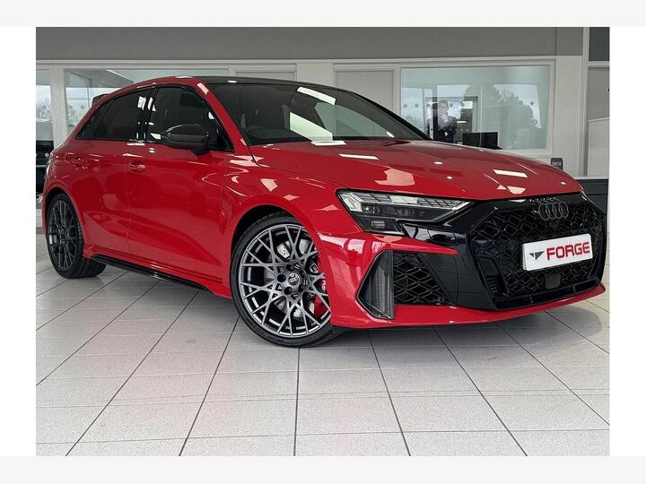 Audi RS3 CARBON BLACK S TRONIC 2.5 5dr HATCHBACK S-TRONIC PETROL