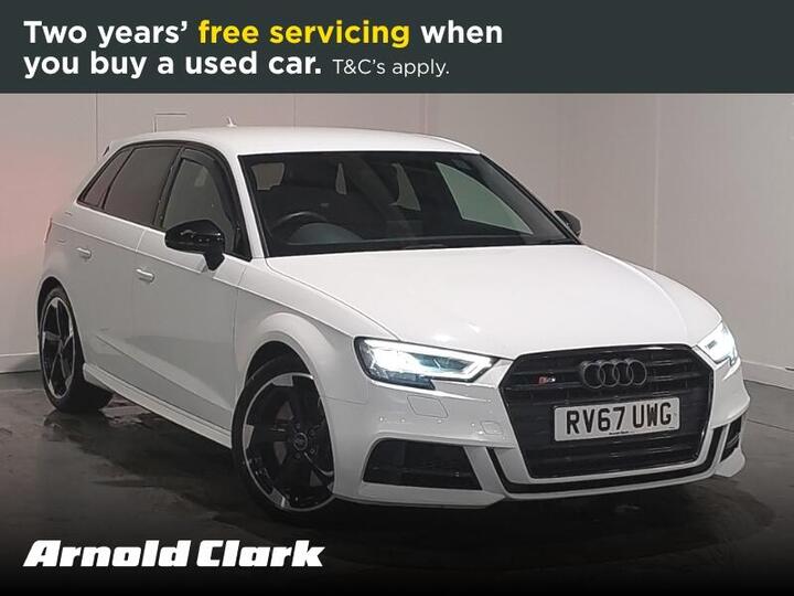 Audi S3 2.0 TFSI Black Edition Sportback S Tronic Quattro Euro 6 (s/s) 5dr