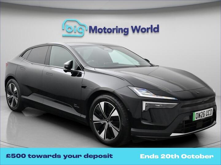 Polestar Polestar 4 Dual Motor 100kWh Long Range Plus Coupe Auto 4WD 5dr