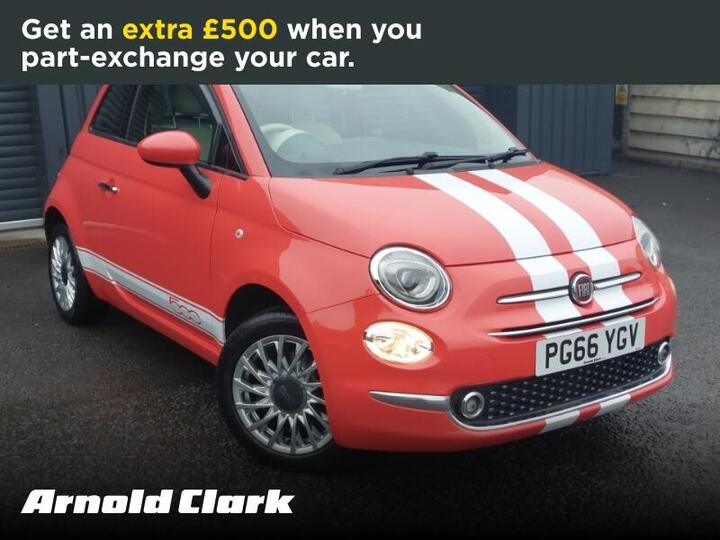 Fiat 500 1.2 Lounge Euro 6 (s/s) 3dr