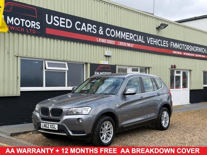 BMW X3 2.0 20d SE XDrive Euro 5 (s/s) 5dr