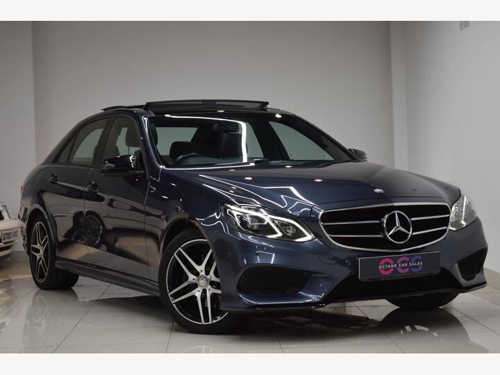 Mercedes-Benz E Class 2.1 E220 BlueTEC AMG Night Edition (Premium) G-Tronic+ Euro 6 (s/s) 4dr Mercedes-Benz E Class 2.1 E220 BlueTEC AMG Night Edition (Premium) G-Tronic+ Euro 6 (s/s) 4dr