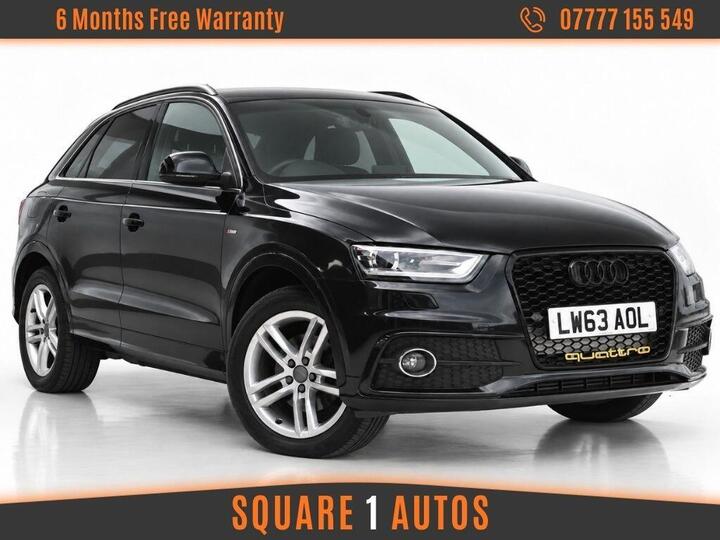 Audi Q3 2.0 TFSI S Line SUV 5dr Petrol S Tronic Quattro Euro 5 (s/s) (170 Ps)
