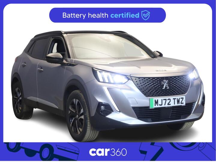 Peugeot E-2008 50kWh GT Auto 5dr (7kW Charger)