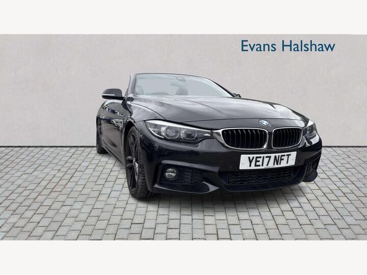 BMW 4 SERIES DIESEL CONVERTIBLE 420d [190] M Sport 2dr Auto [Professional Media]