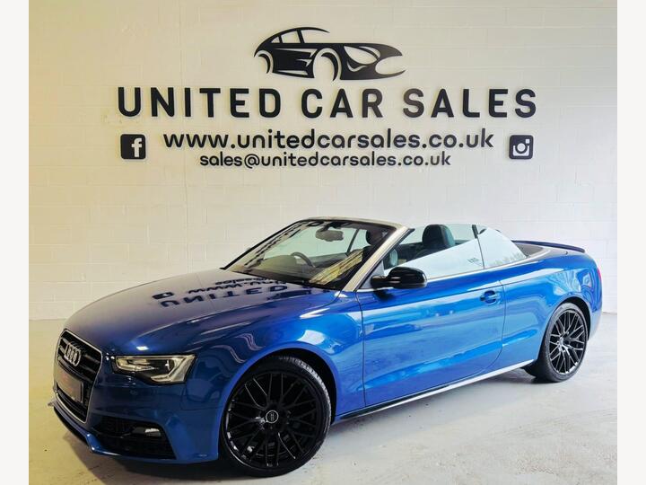 Audi A5 Cabriolet 1.8 TFSI S Line Special Edition Plus Multitronic Euro 6 (s/s) 2dr Audi A5 Cabriolet 1.8 TFSI S Line Special Edition Plus Multitronic Euro 6 (s/s) 2dr