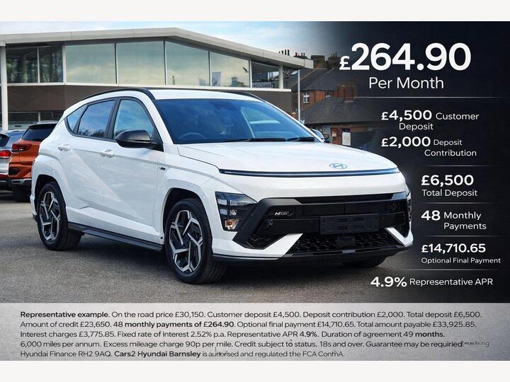Hyundai KONA 1.6 H-GDi N Line DCT Euro 6 (s/s) 5dr