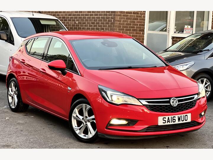 Vauxhall Astra 1.6i Turbo SRi Euro 6 (s/s) 5dr