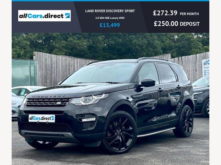 Land Rover DISCOVERY SPORT 2.0 SD4 HSE Luxury Auto 4WD Euro 6 (s/s) 5dr