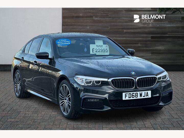 BMW 5 Series 2.0 530e 9.2kWh M Sport Auto Euro 6 (s/s) 4dr