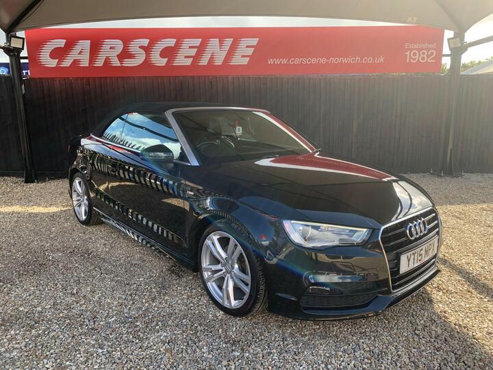 Audi A3 Cabriolet 1.4 TFSI CoD S Line Euro 6 (s/s) 2dr