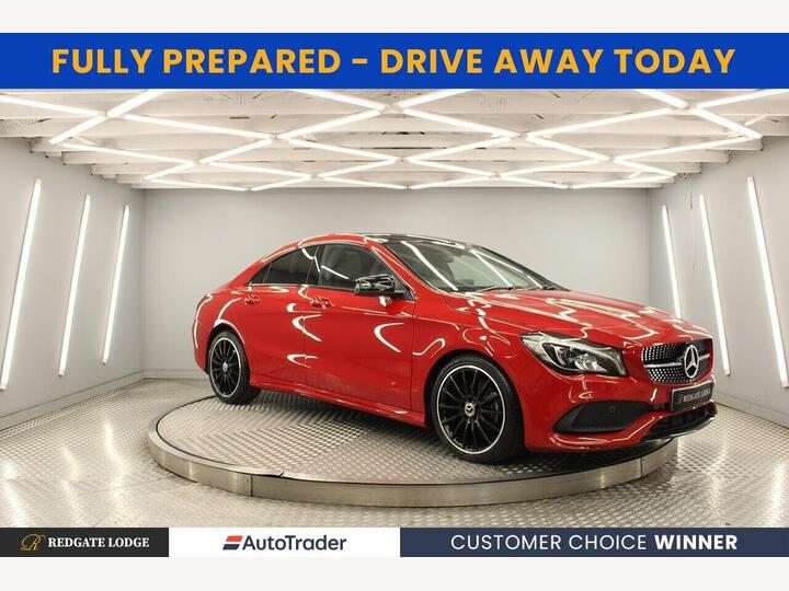 Mercedes-Benz CLA 1.6 CLA200 AMG Line Night Edition (Plus) Coupe 7G-DCT Euro 6 (s/s) 4dr Mercedes-Benz CLA 1.6 CLA200 AMG Line Night Edition (Plus) Coupe 7G-DCT Euro 6 (s/s) 4dr