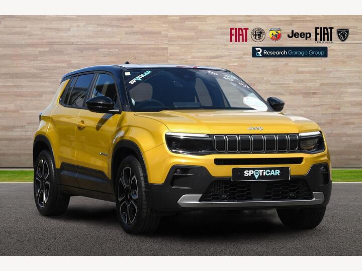 Jeep Avenger 1.2 Summit Euro 6 (s/s) 5dr Jeep Avenger 1.2 Summit Euro 6 (s/s) 5dr