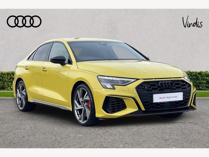 Audi S3 Saloon 2.0 TFSI Black Edition S Tronic Quattro Euro 6 (s/s) 4dr