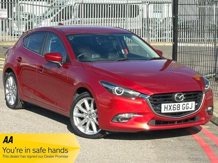 Mazda 3 2.0 SKYACTIV-G Sport Nav Auto Euro 6 (s/s) 5dr Mazda 3 2.0 SKYACTIV-G Sport Nav Auto Euro 6 (s/s) 5dr
