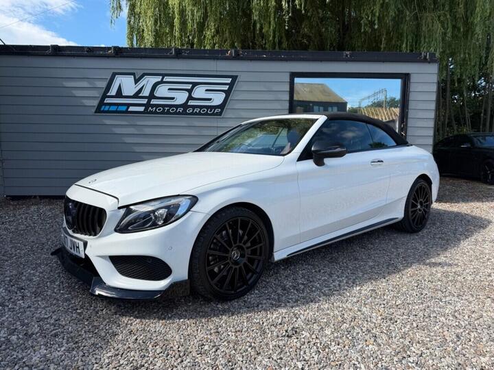 Mercedes-Benz C CLASS 2.1 C220d AMG Line (Premium Plus) Cabriolet G-Tronic+ 4MATIC Euro 6 (s/s) 2dr