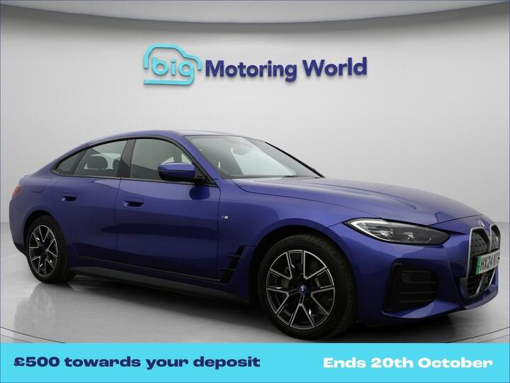 BMW I4 40 83.9kWh M Sport Gran Coupe Auto EDrive 5dr